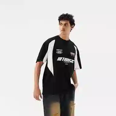 Kawasaki Retro Letter Print Tee