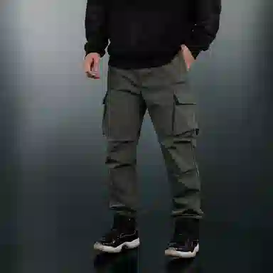 Kawasaki Logo Paratrooper Pants