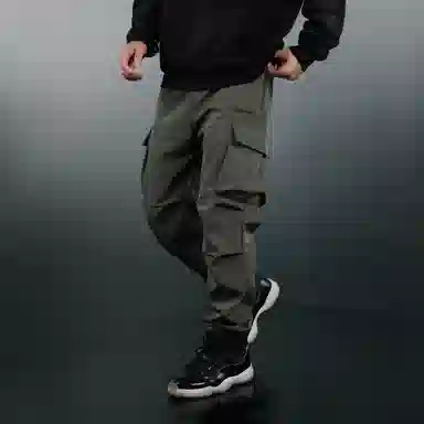 Kawasaki Logo Paratrooper Pants