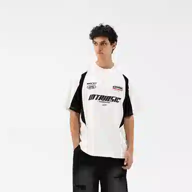 Kawasaki Retro Letter Print Tee