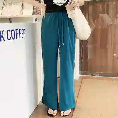 美洋 纯色简约舒适休闲裤 女款