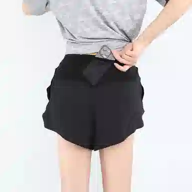 海尔斯 速干透气跑步马拉松训练健身体测三分裤运动短裤 男女同款