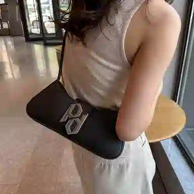 Jane Klain Baguette Bag