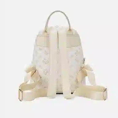 JANE KLAIN Cartoon Print Backpack