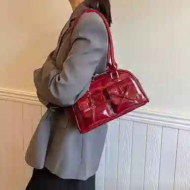 Jane Klain White Handbag