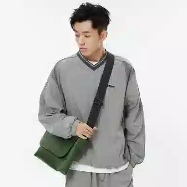 Jane Klain Crossbody Bag Green