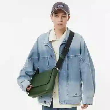 Jane Klain Crossbody Bag Green