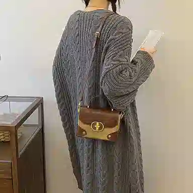 JANE KLAIN Crossbody Bag Black Brown