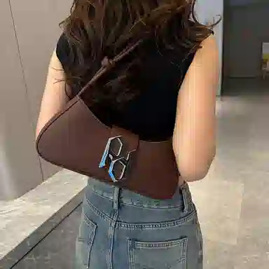 Jane Klain Baguette Bag