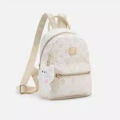 JANE KLAIN Cartoon Print Backpack