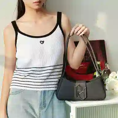 Jane Klain Baguette Bag