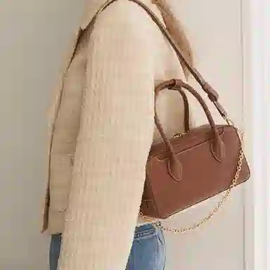 Jane Klain Boston Bag Brown