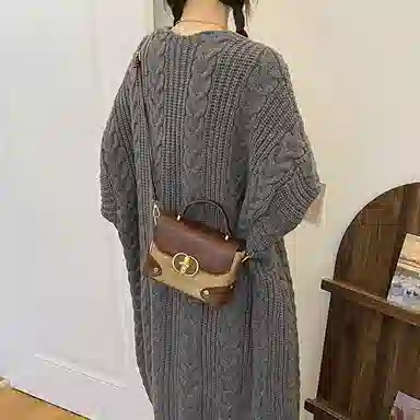 JANE KLAIN Crossbody Bag Black Brown