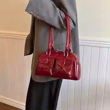 Jane Klain White Handbag