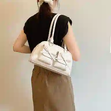 Jane Klain White Handbag