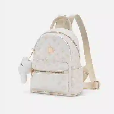 JANE KLAIN Cartoon Print Backpack