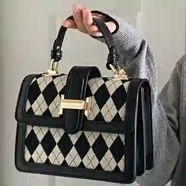Jane Klain Quilted Mini Bag