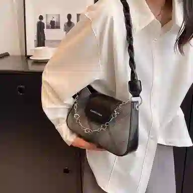 JANE KLAIN Quilted Crossbody Bag