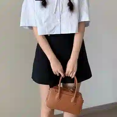 Jane Klain Boston Bag Brown