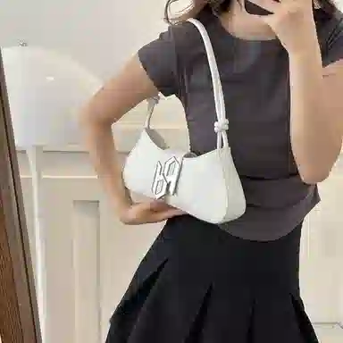 Jane Klain Baguette Bag