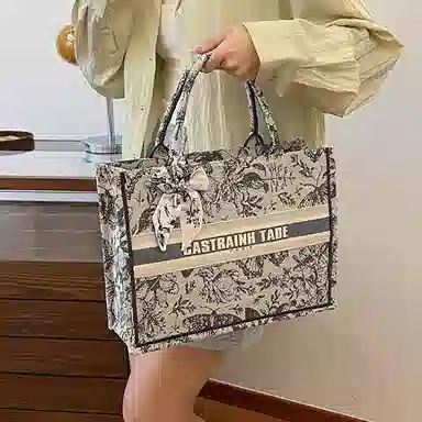 Jane Klain Tote Bag Blue