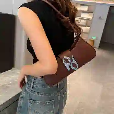 Jane Klain Baguette Bag