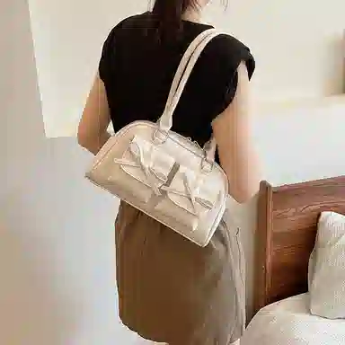 Jane Klain White Handbag