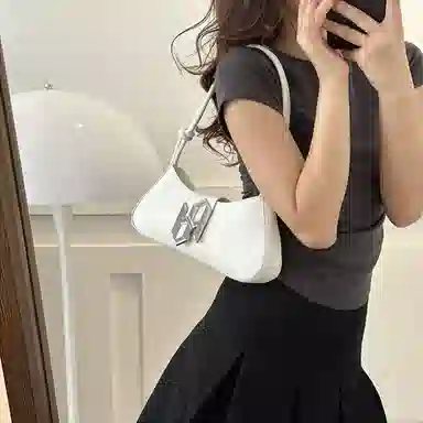 Jane Klain Baguette Bag