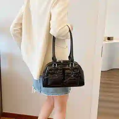 Jane Klain White Handbag