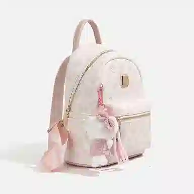 JANE KLAIN Cartoon Print Backpack