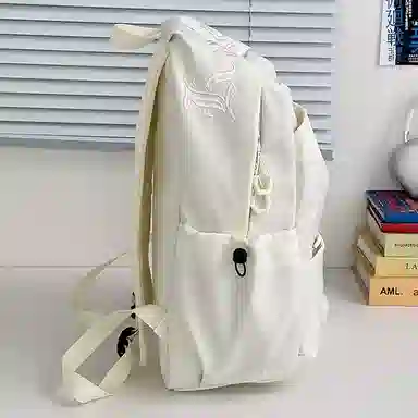 JANE KLAIN Embroidered Backpack