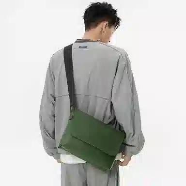 Jane Klain Crossbody Bag Green