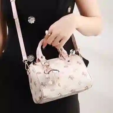 JANE KLAIN Boston Bag Sakura Pink