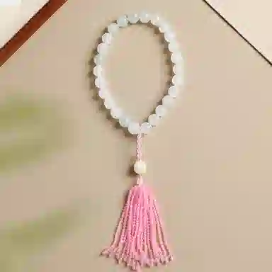 印象眸 转运珠 新中式古风简约经典清新设计感纳福手持 天山翠 手串 男女同款情侣款 礼盒装