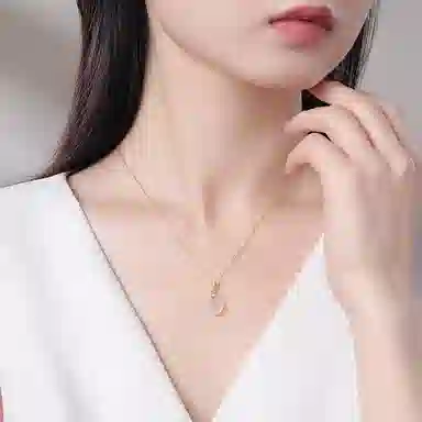 【福运顺遂】 印象眸 福气平安扣新中式福字招财纳福如意福牌小众 礼盒包装#好运 玉髓 项链 女款