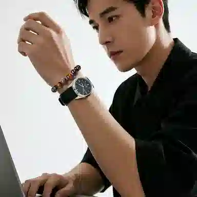 印象眸 新中式小众设计精致简约高级感气质单圈诸事顺利玉手饰 礼盒包装#好运 黑曜石 手串 男女同款情侣款