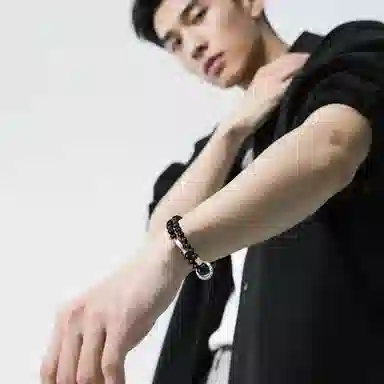 印象眸 新中式小众设计精致高级感时尚气质显白锦鲤诸事顺利上岸多圈玉手饰 礼盒包装#好运 黑曜石 手串 男女同款情侣款