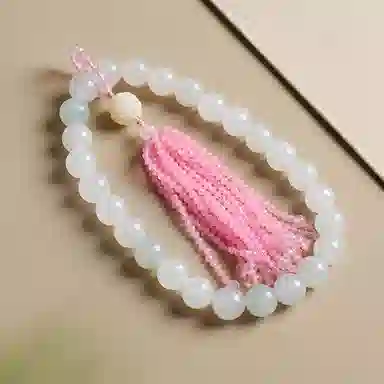 印象眸 转运珠 新中式古风简约经典清新设计感纳福手持 天山翠 手串 男女同款情侣款 礼盒装