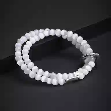 印象眸 新中式小众设计精致简约高级感时尚上岸锦鲤诸事顺利多圈转运珠玉手饰 礼盒包装#好运 琉璃 手串 男女同款情侣款