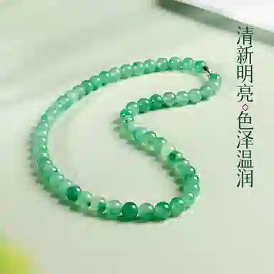 印象眸 新中式小众设计精致简约轻奢百搭通勤风#好运 独龙玉 玉石项链 女款