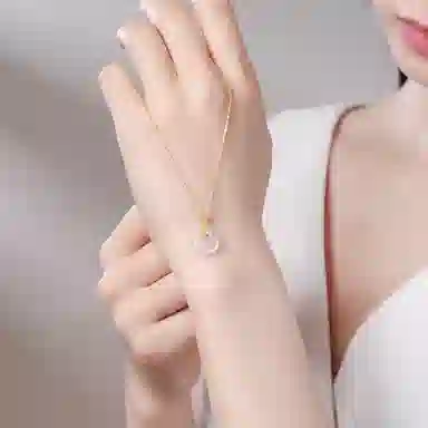 【福运顺遂】 印象眸 福气平安扣新中式福字招财纳福如意福牌小众 礼盒包装#好运 玉髓 项链 女款