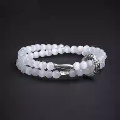 印象眸 新中式小众设计精致简约高级感时尚上岸锦鲤诸事顺利多圈转运珠玉手饰 礼盒包装#好运 琉璃 手串 男女同款情侣款