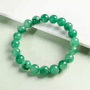 印象眸 新中式精致简约素圈转运珠诸事顺利手饰 礼盒包装#好运 非洲翠 手串 男女同款情侣款