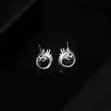 MAGICPOLE Ming Earrings Silver