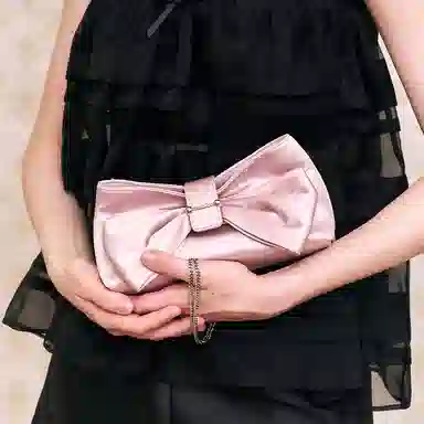 Muuluu Party Bag Satin Pink