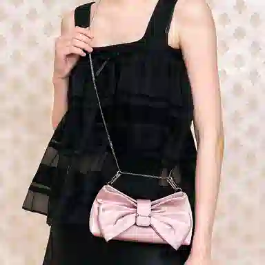 Muuluu Party Bag Satin Pink