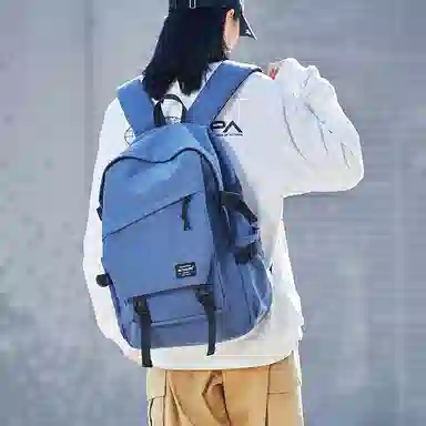 木村耀司 休闲简约百搭大容量初高中大学生通勤潮流多功能旅游 牛津纺 双肩包书包旅行包电脑包背包 常规 男女同款 多色