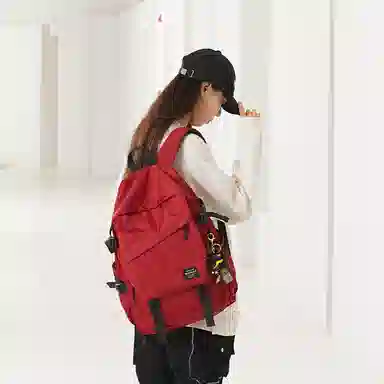 木村耀司 休闲简约百搭大容量初高中大学生通勤潮流多功能旅游 牛津纺 双肩包书包旅行包电脑包背包 常规 男女同款 多色