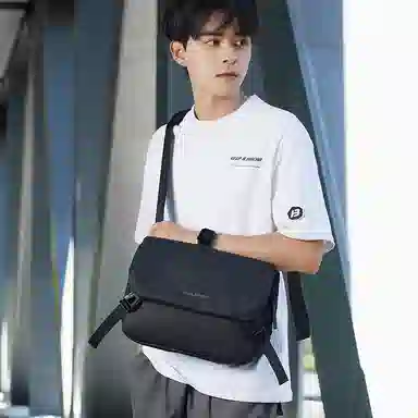 MCYS＆JPN Black Sling Bag