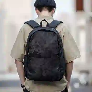 Kimura Yoji Backpack Camouflage Black